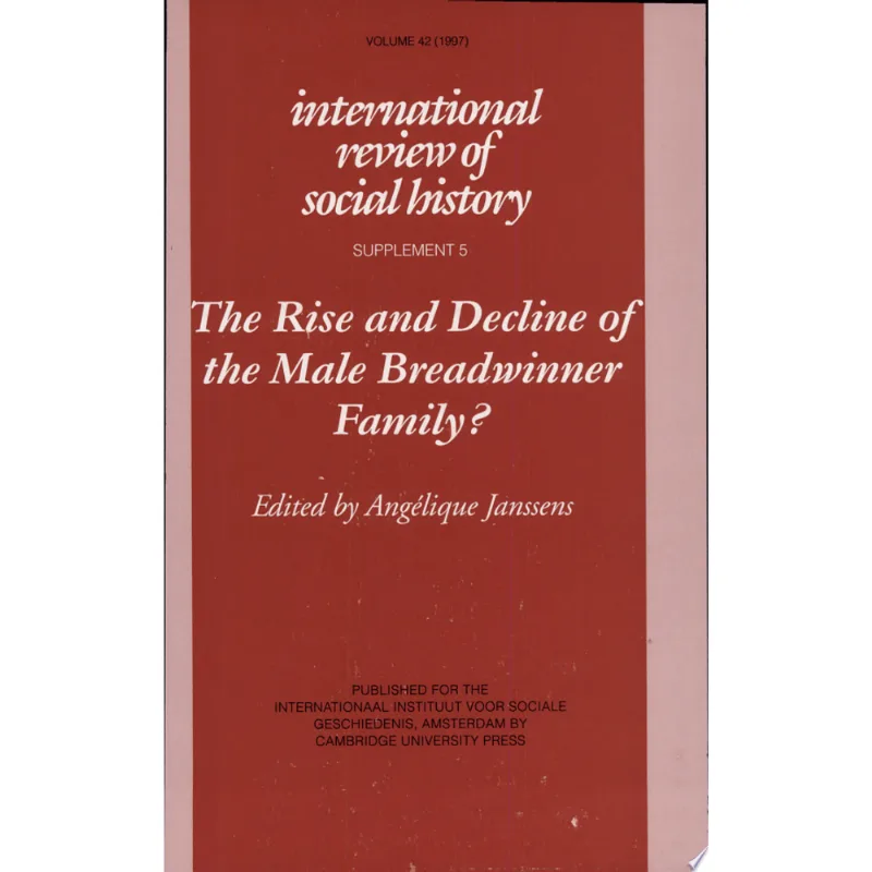 RISE & DECLINE MALE BREADWINNER FAM