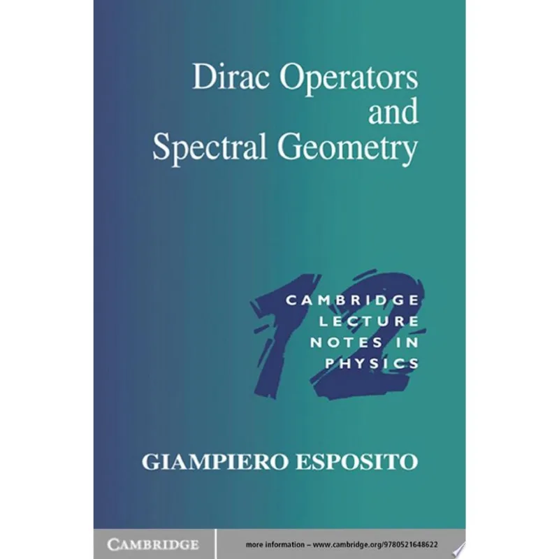 DIRAC OPERATORS & SPECTRAL GEOMETRY
