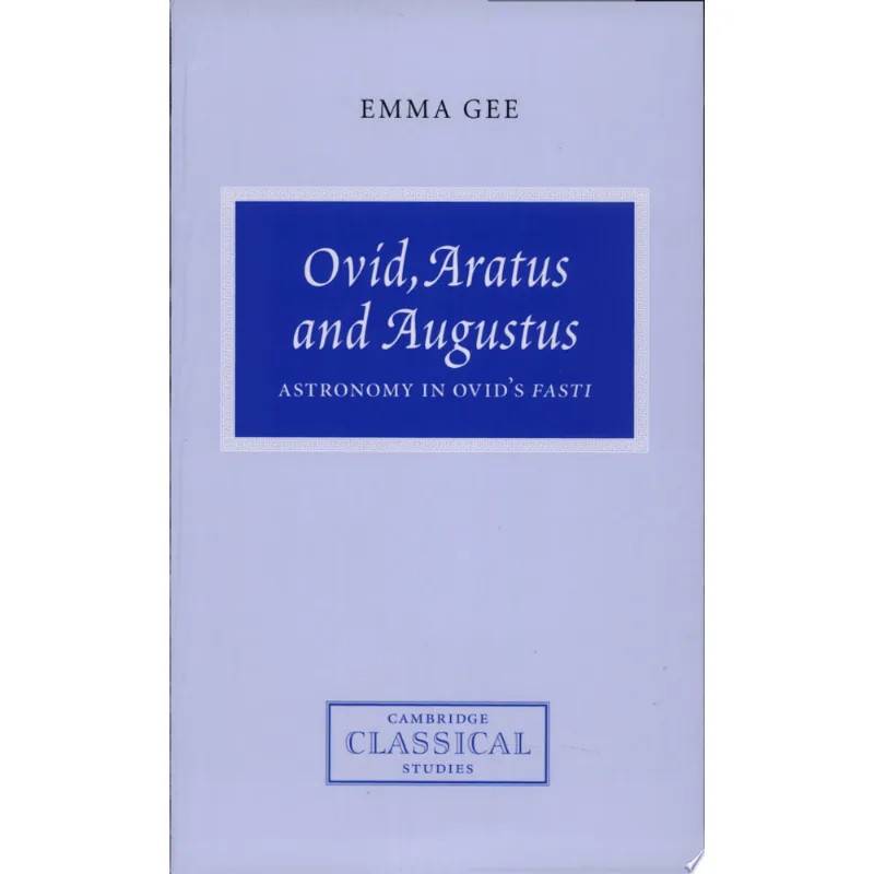 OVID, ARATUS AND AUGUSTUS