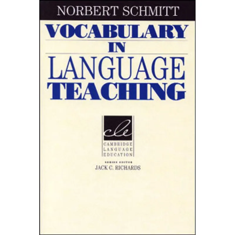 VOCABULARY IN LANGUAGE TEACHING