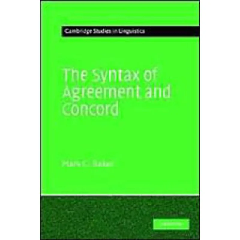 SYNTAX OF AGREEMENT AND CONCORD, THE