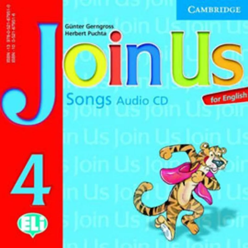 JOIN US FOR ENGLISH 4 - SONGS AUDIO CD