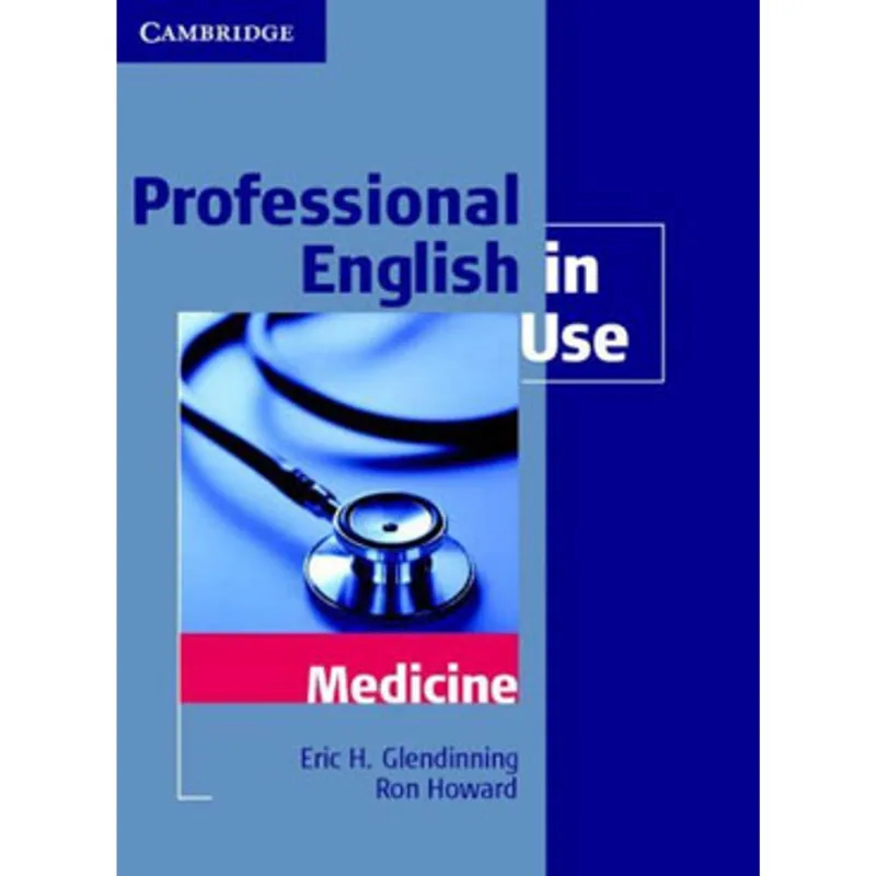 PROFESSIONAL ENGLISH IN USE - MEDICINE