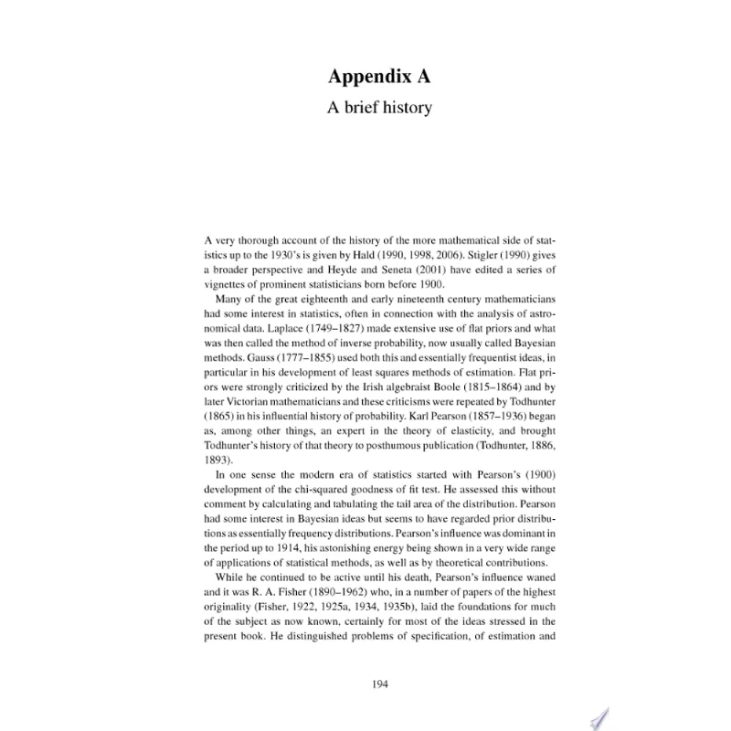 PRINCIPLES OF STATISTICAL INFERENCE