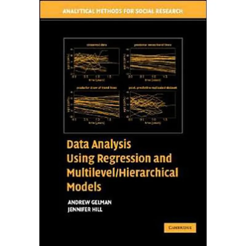 DATA ANALYSIS USING REGRESSION AND MULTILEVEL / HIERARCHICAL MODELS