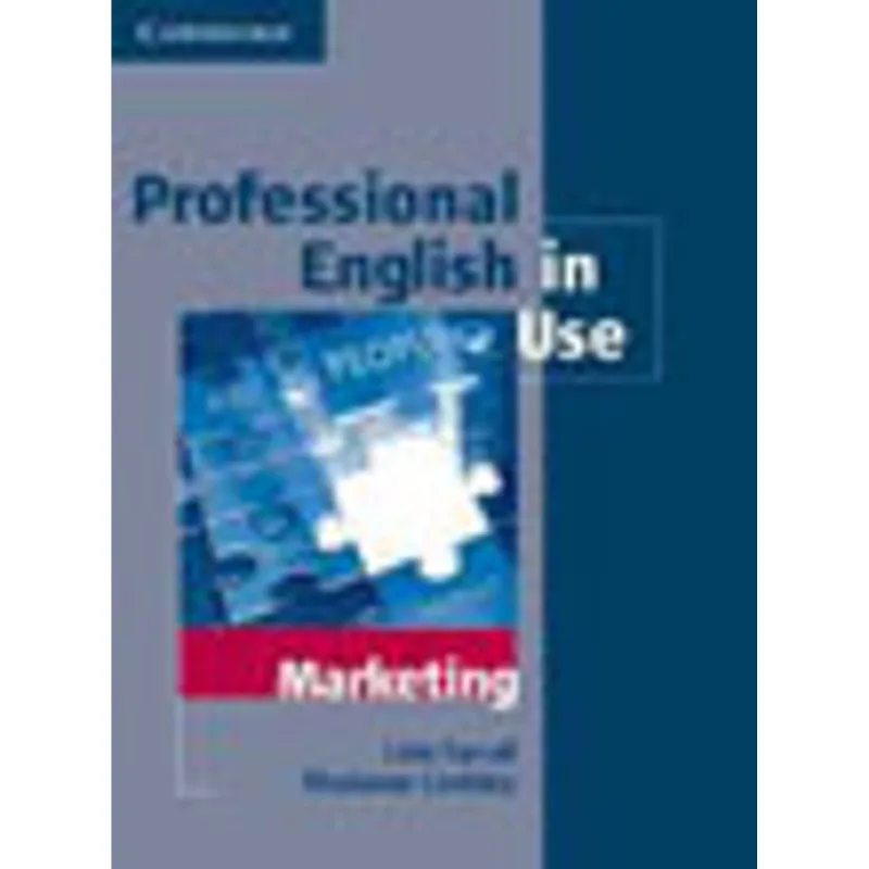 PROFESSIONAL ENGLISH IN USE - MARKETING - WITH ANSWERS