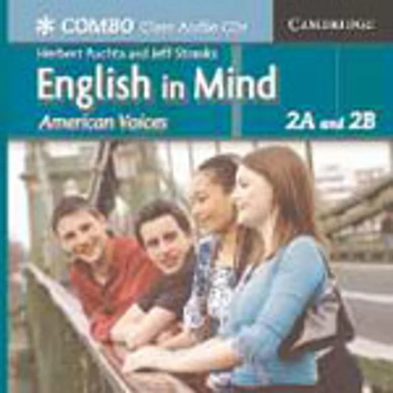 ENGLISH IN MIND 2A AND 2B COMBOS - AMERICAN VOICES CLASS AUDIO CDS