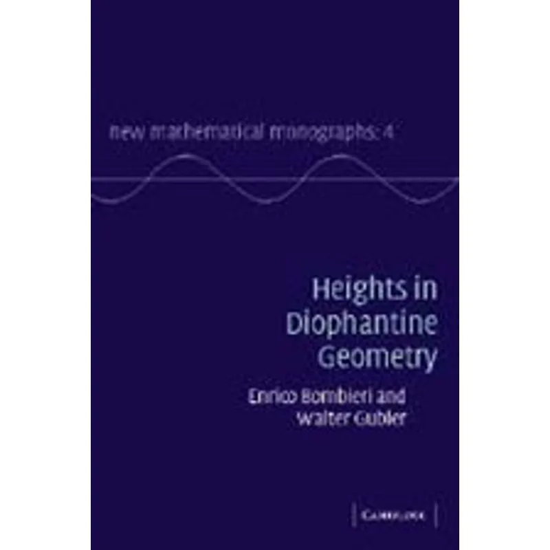 HEIGHTS IN DIOPHANTINE GEOMETRY
