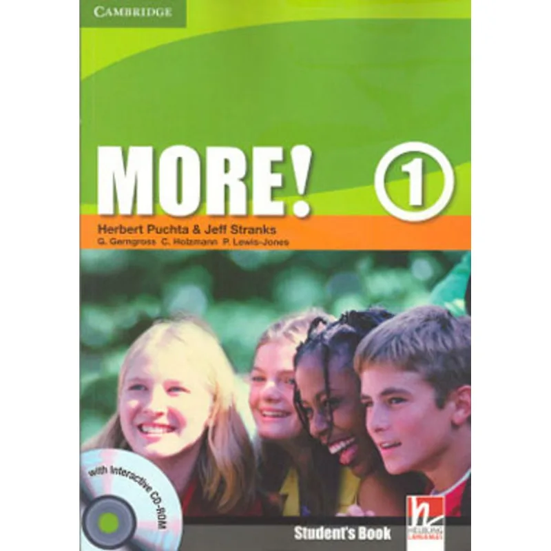 MORE! 1 - STUDENT´S BOOK WITH CD-ROM
