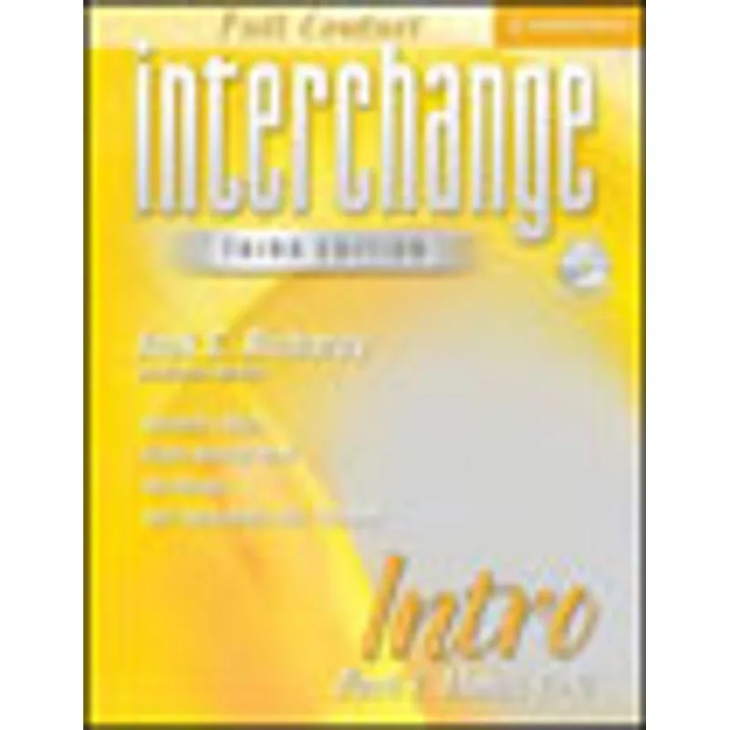 INTERCHANGE - FULL CONTACT - INTRO PART 1 - UNITS 1-4