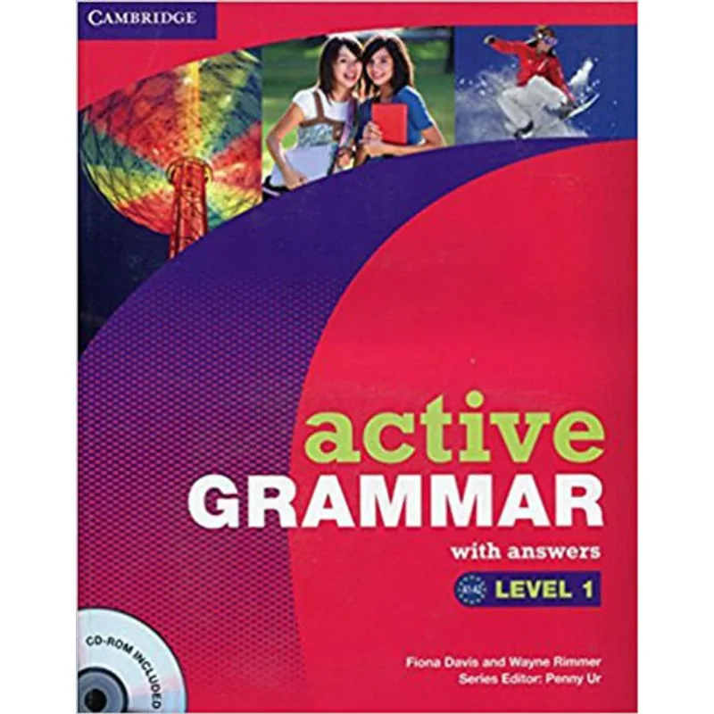 ACTIVE GRAMMAR - LEVEL 1 - WITH ANSWERS AND CD-ROM