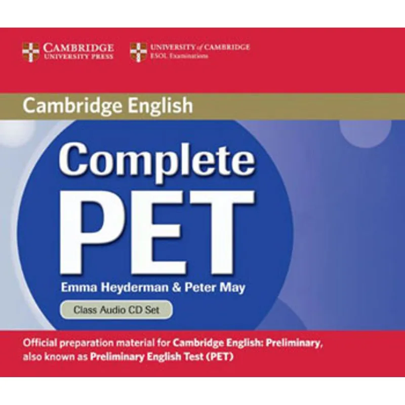 COMPLETE PET - CLASS AUDIO CDS