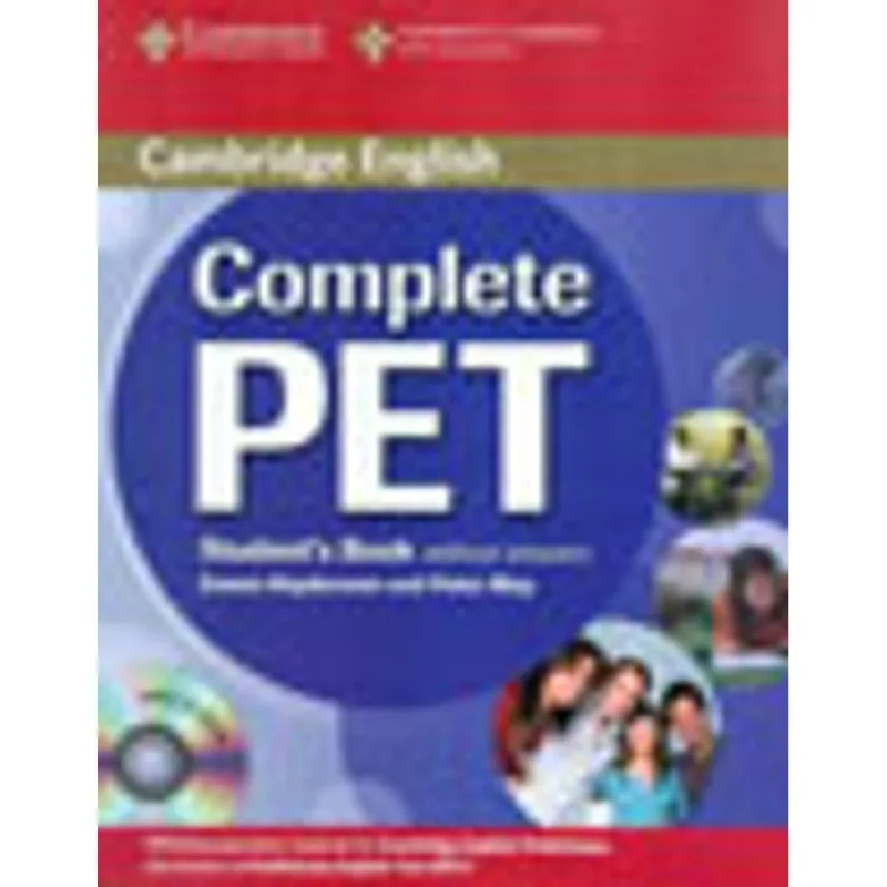 COMPLETE PET - STUDENT'S BOOK WITHOUT ANSWERS WITH CD-ROM