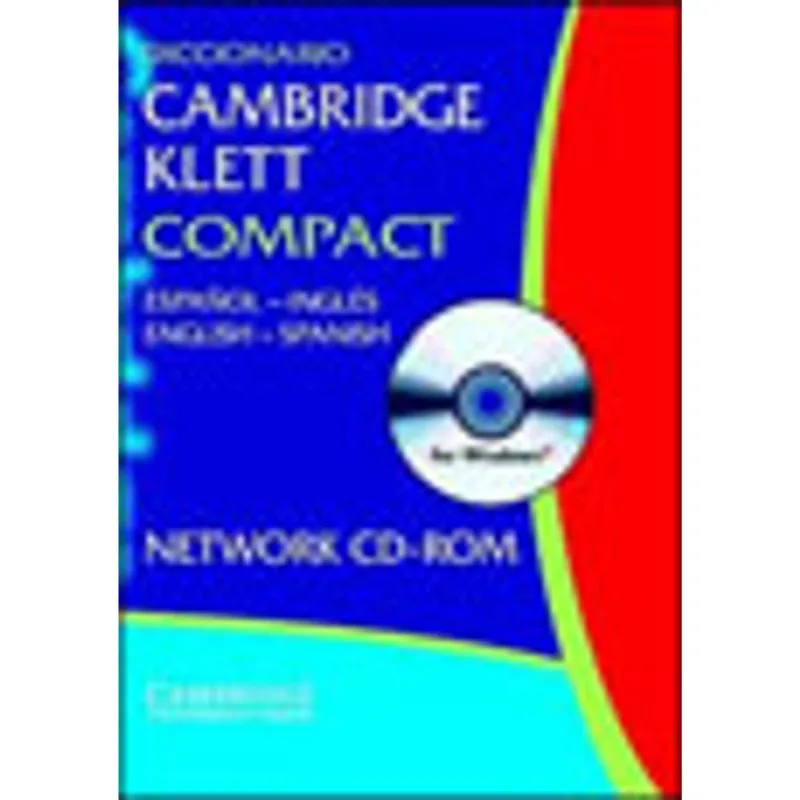 DICCIONARIO CAMBRIDGE KLETT - ESPANOL-INGLES INGLES-ESPANOL - NETWORK CD-ROM