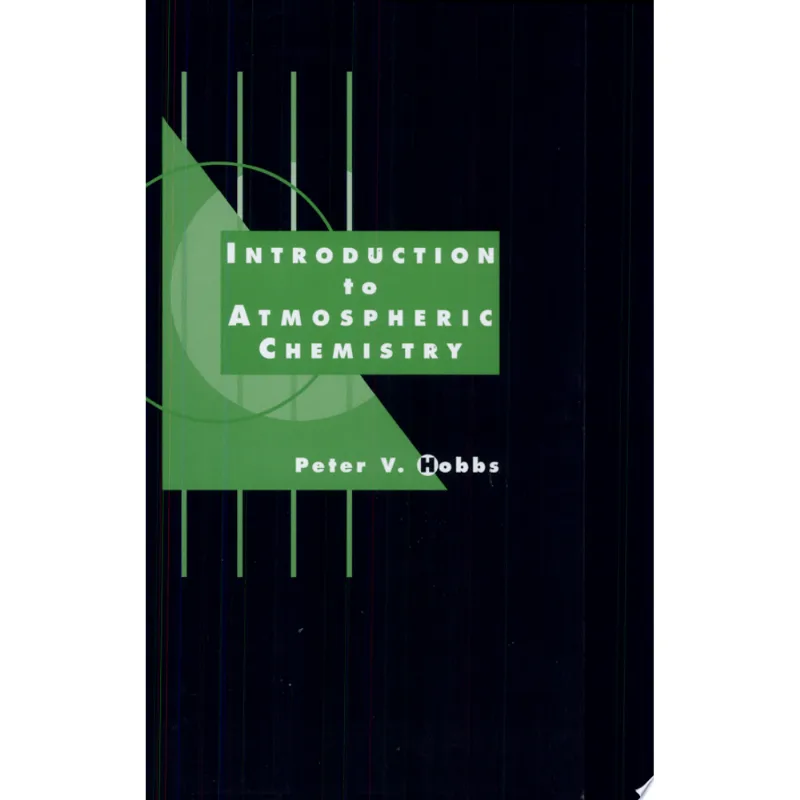 INTRODUCTION TO ATMOSPHERIC CHEMISTRY