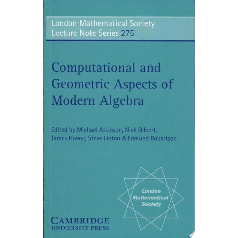 COMPUTATIONAL AND GEOMETRIC ASPECTS OF MODERN