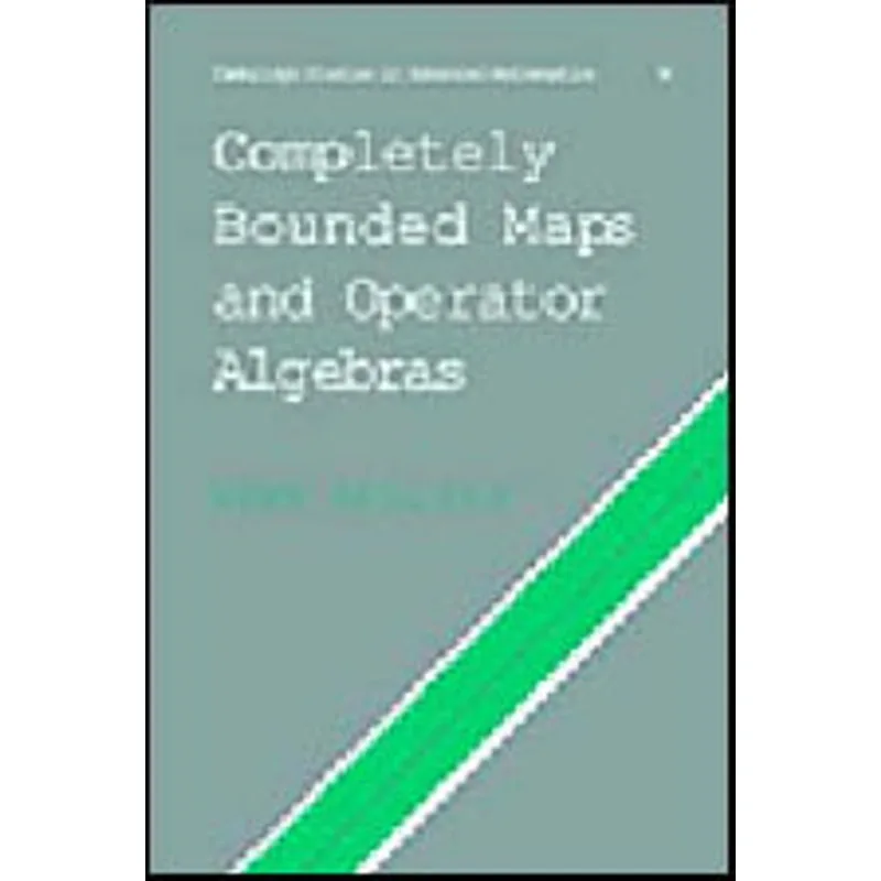 COMPLETELY BOUNDED MAPS AND OPERATOR ALGEBRAS