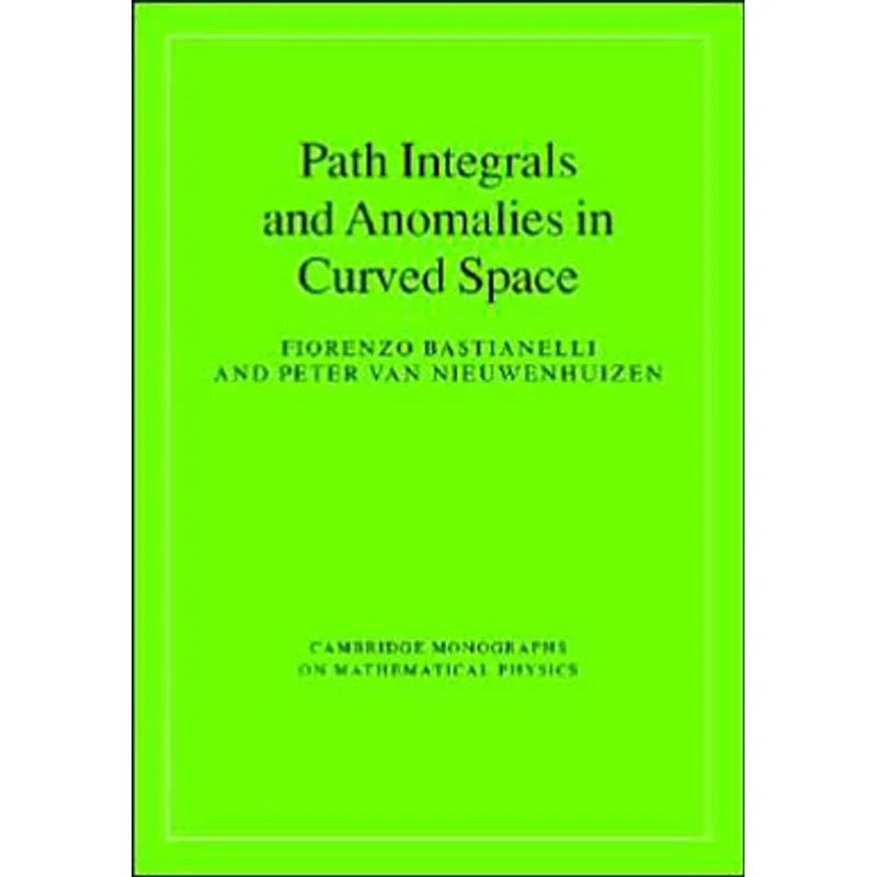 PATH INTEGRALS AND ANOMALIES IN CURVED SPACE