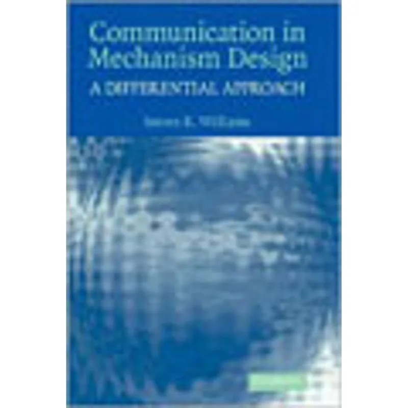 COMMUNICATION IN MECHANISM DESIGN - A DIFFERENTIAL APPROACH
