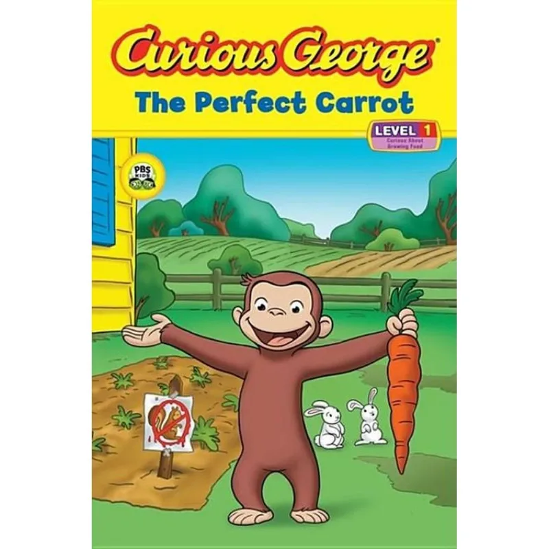CURIOUS GEORGE - THE PERFECT CARROT - LEVEL 1