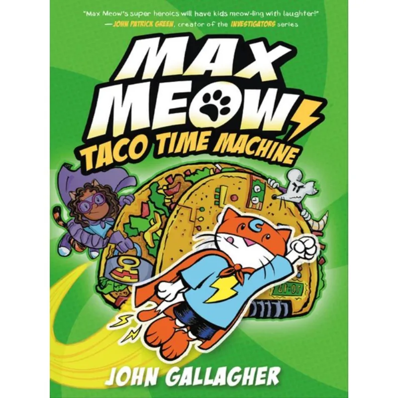 MAX MEOW - TACO TIME MACHINE - BOOK 4