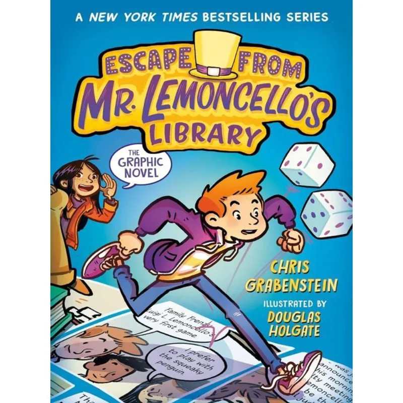 ESCAPE FROM MR. LEMONCELLO'S LIBRARY - THE GRAPHIC NOVEL