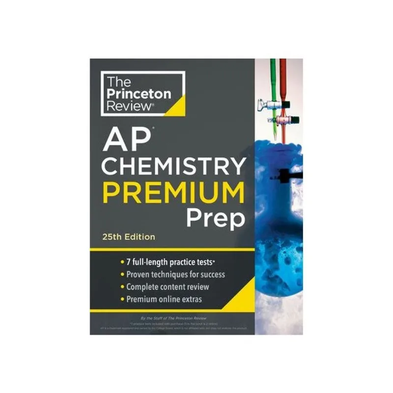PRINCETON REVIEW AP CHEMISTRY PREMIUM PREP
