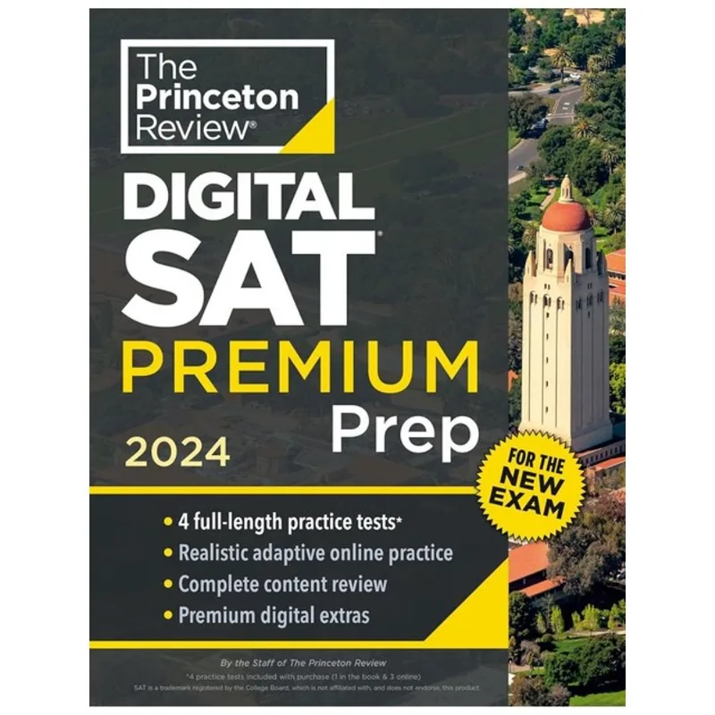 THE PRINCETON REVIEW - DIGITAL SAT PREMIUM PREP - 2024
