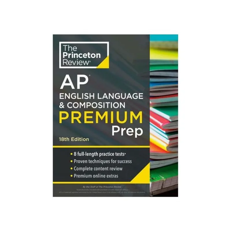 PRINCETON REVIEW AP ENGLISH LANGUAGE & COMPOSITION PREMIUM PREP