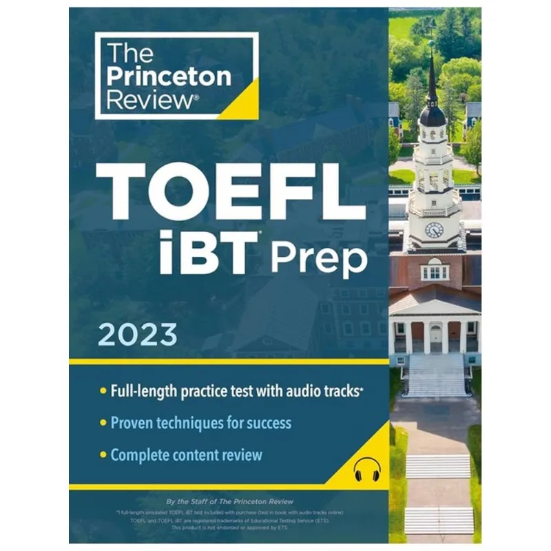 PRINCETON REVIEW TOEFL IBT PREP WITH AUDIO - LISTENING TRACKS