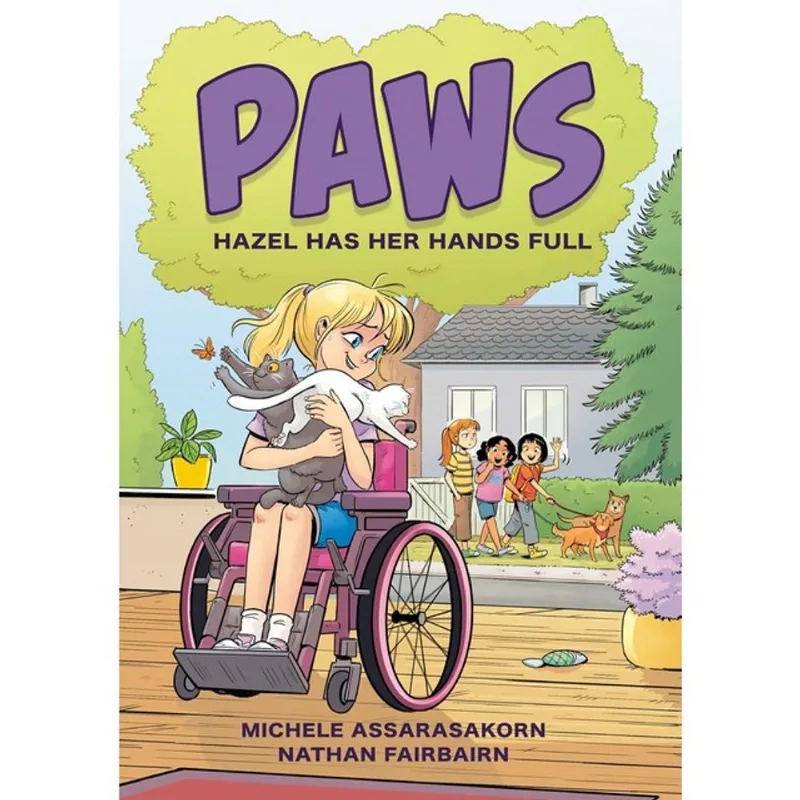 PAWS - HAZEL HAS HER HANDS FULL