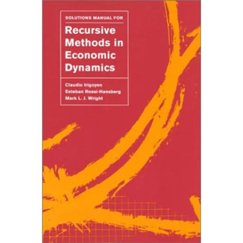 SOLUTIONS MANUAL FOR RECURSIVE METHODS IN ECONOMIC