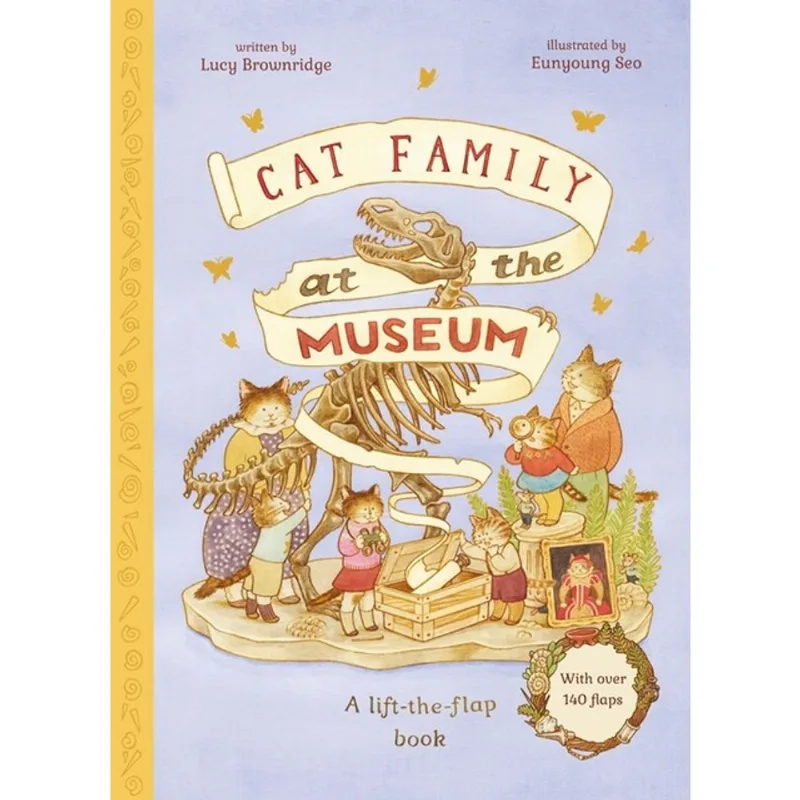 CAT FAMILY AT THE MUSEUM