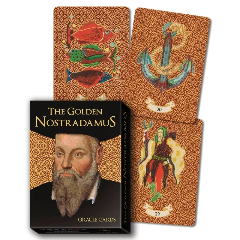 THE GOLDEN NOSTRADAMUS ORACLE CARDS