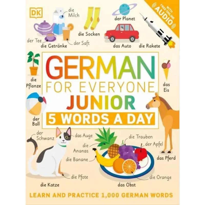 GERMAN FOR EVERYONE JUNIOR 5 WORDS A DAY