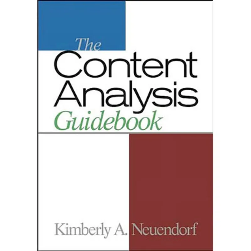 CONTENT ANALYSIS GUIDEBOOK, THE