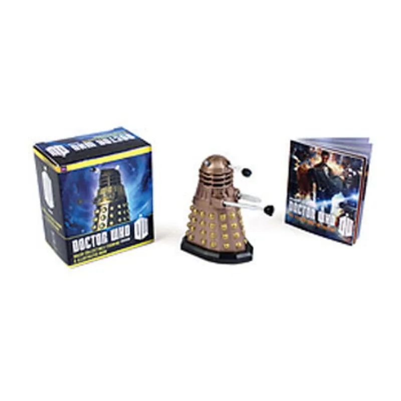 DOCTOR WHO - DALEK COLLECTIBLE FIGURINE AND ILLUSTRATED BOOK