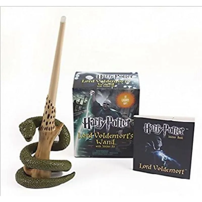 HARRY POTTER VOLDEMORT'S WAND WITH STICKER KIT
