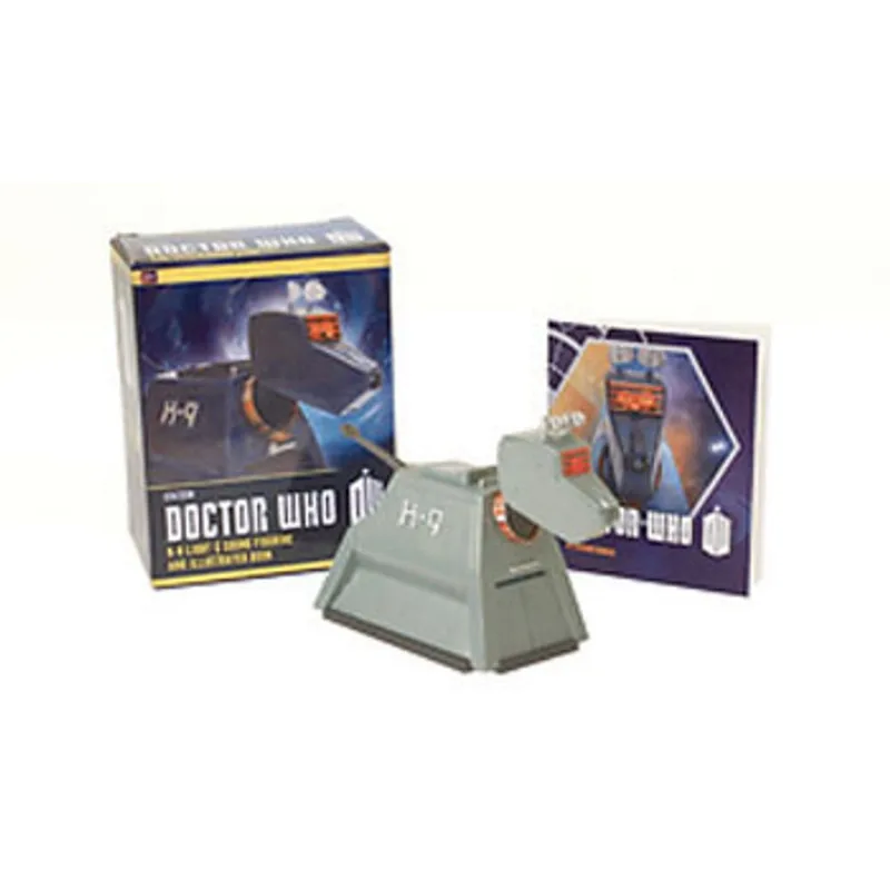 DOCTOR WHO - K-9 LIGHT-AND-SOUND FIGURINE AND ILLUSTRATED BOOK