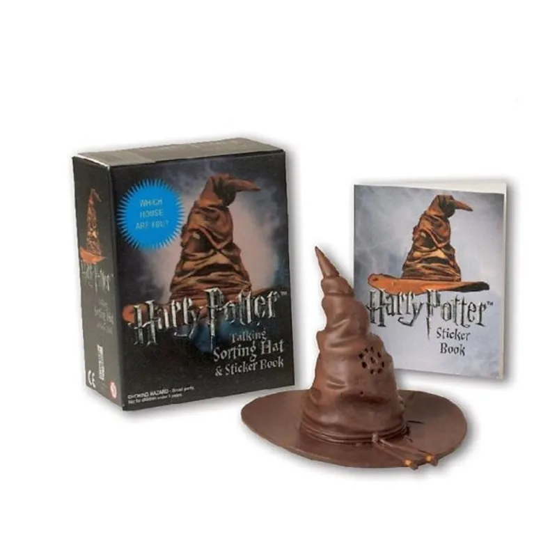 HARRY POTTER TALKING SORTING HAT AND STICKER BOOK