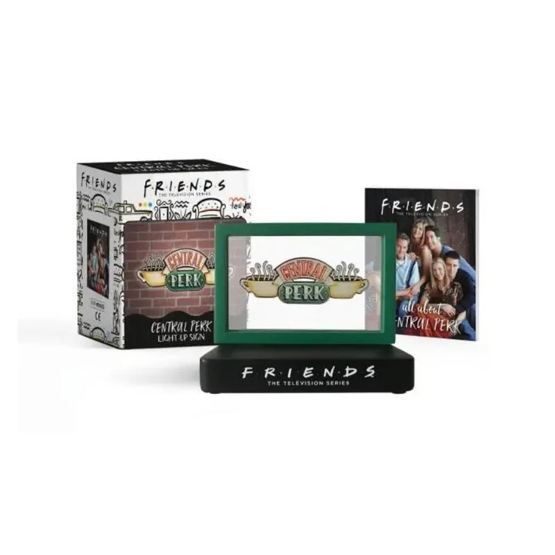 FRIENDS - CENTRAL PERK LIGHT-UP SIGN WITH BOOK