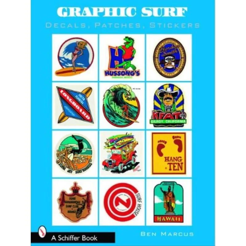GRAPHIC SURF - DECALS, PATCHES, STICKERS