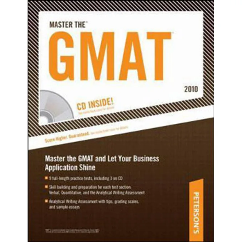 MASTER THE GMAT 2010 - WITH CD