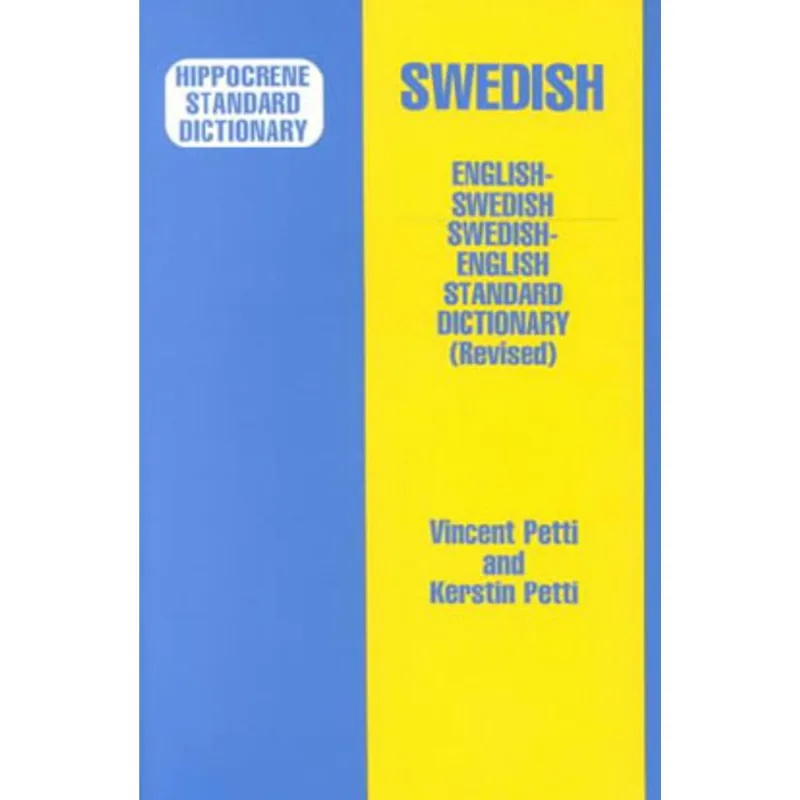 STANDARD DICTIONARY - SWEDISH-ENGLISH - ENGLISH-SWEDISH
