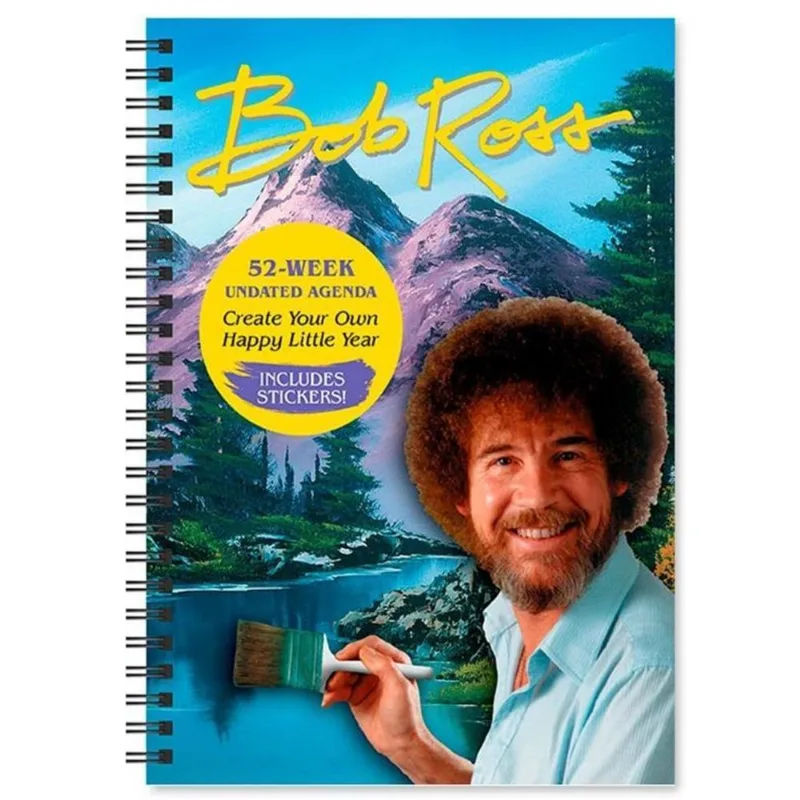 BOB ROSS AGENDA UNDATED CALENDAR
