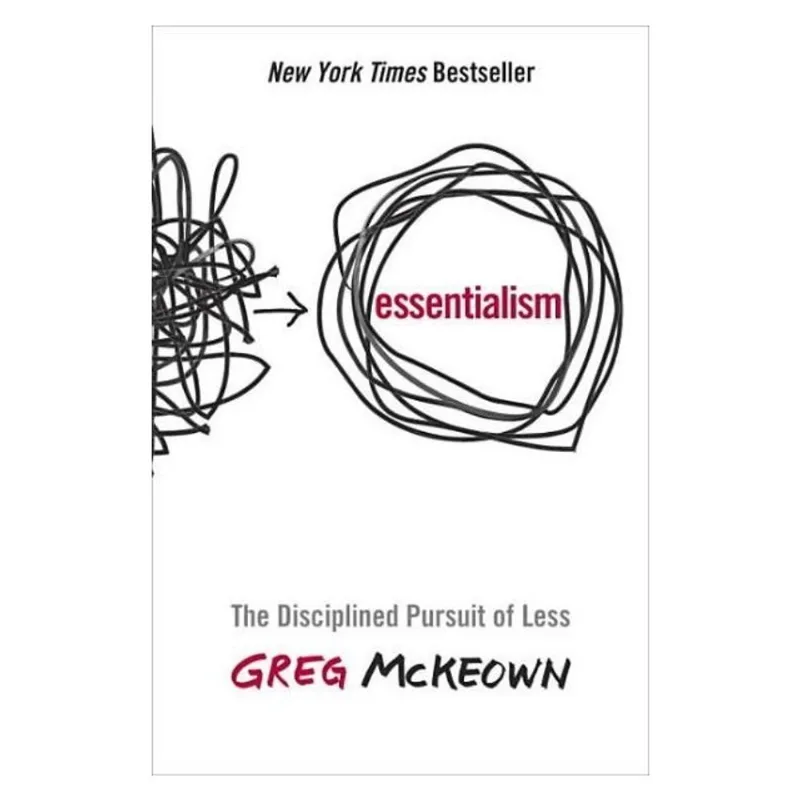 ESSENTIALISM - THE DISCIPLINED PURSUIT OF LESS