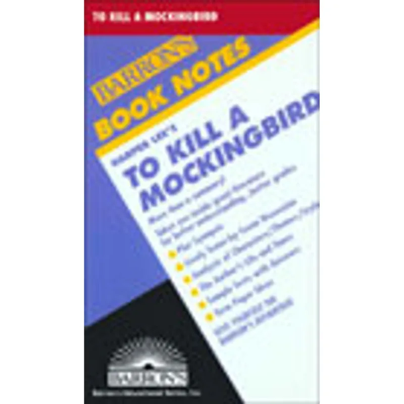 TO KILL A MOCKINGBIRD (BARRON'S BOOK NOTES)
