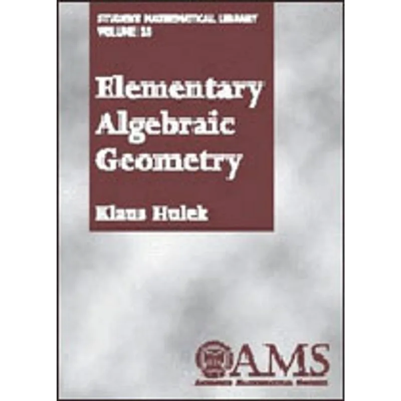 ELEMENTARY ALGEBRAIC GEOMETRY