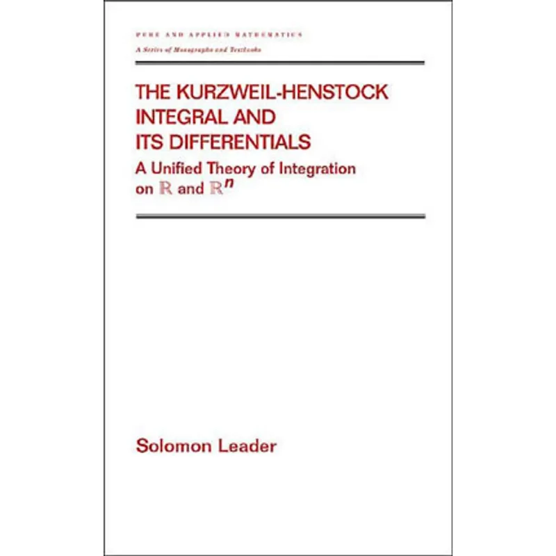 KURZWEIL-HENSTOCK INTEGRAL AND ITS DIFFERENTIALS, THE