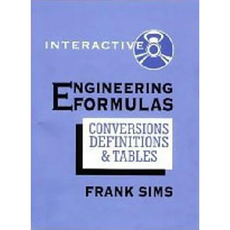 ENGINEERING FORMULAS CONVERSIONS DEFINITIONS & TAB